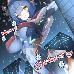 This is a pixiv picture whose title is クリスマスだよコロサスちゃん！.