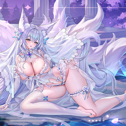 This is a pixiv picture whose title is 信浓の花嫁.