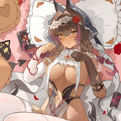 This is a pixiv picture whose title is 猫汐尔.