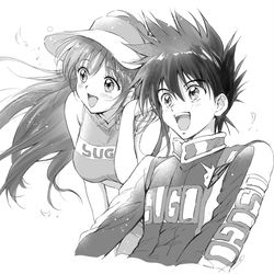 This is a pixiv picture whose title is サイバーフォーミュラ.