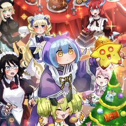 This is a pixiv picture whose title is メリクリ～！.