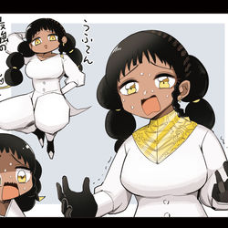 This is a pixiv picture whose title is デスカラスちゃん.