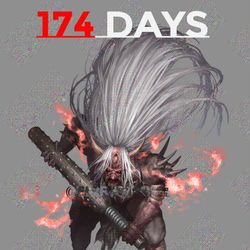 This is a pixiv picture whose title is DbD10周年カウントダウン（残り174日）.