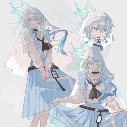 This is a pixiv picture whose title is スタートーチ学園旧制服ver.ショアキーパー.