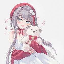 This is a pixiv picture whose title is メリクリ❤️🤍.