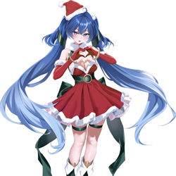 This is a pixiv picture whose title is santa / luno.