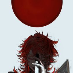 This is a pixiv picture whose title is 纏.