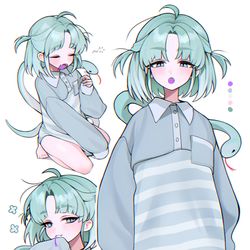 This is a pixiv picture whose title is ヘビ.