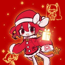 This is a pixiv picture whose title is 内緒のサンタさん.