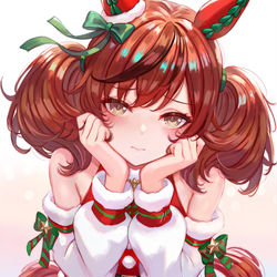 This is a pixiv picture whose title is Nice Nature / ナイスネイチャ.