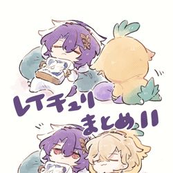 This is a pixiv picture whose title is レイチュリまとめ11.