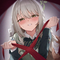 This is a pixiv picture whose title is 先生が、プレゼントになるんですよ.