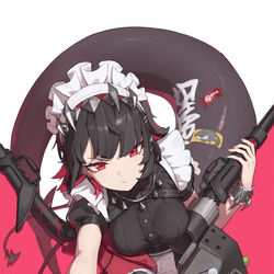 This is a pixiv picture whose title is weapon.