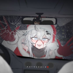 This is a pixiv picture whose title is 事故.