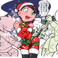 This is a pixiv picture whose title is クリスマス美夜子さん.