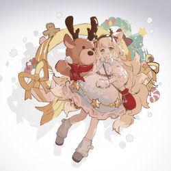 This is a pixiv picture whose title is 圣诞快乐.