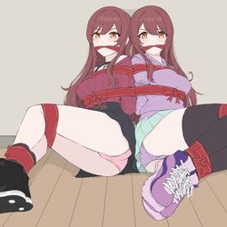 This is a pixiv picture whose title is Osaki Twins HBD - 大崎姉妹.