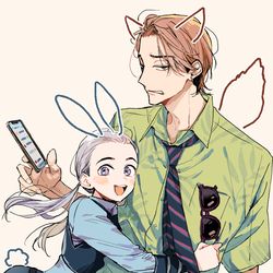 This is a pixiv picture whose title is ニクジュディ.