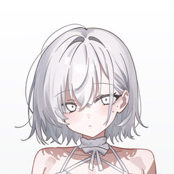 This is a pixiv picture whose title is ⚪️.