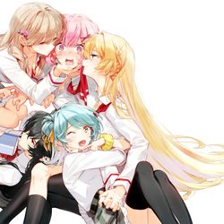 This is a pixiv picture whose title is れな子が全部悪い.