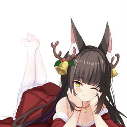 This is a pixiv picture whose title is 圣诞快乐.