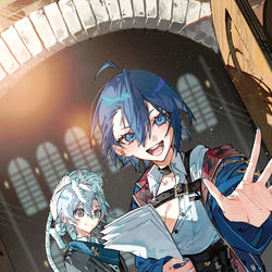 This is a pixiv picture whose title is 忌み子として捨てられた召喚士、実は世界最強２.