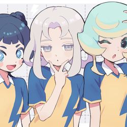 This is a pixiv picture whose title is 多恵ちゃん　茉莉ちゃん　ナオちゃん.