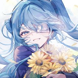 This is a pixiv picture whose title is あたし、きみの味方だよ.