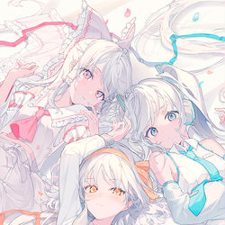 This is a pixiv picture whose title is DYED.