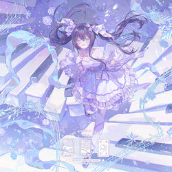 This is a pixiv picture whose title is ❄️.