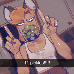 This is a pixiv picture whose title is Eleven Pickles.