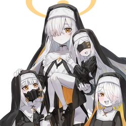 This is a pixiv picture whose title is シスター.