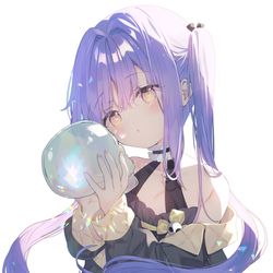 This is a pixiv picture whose title is ネクロマンサーちゃん.