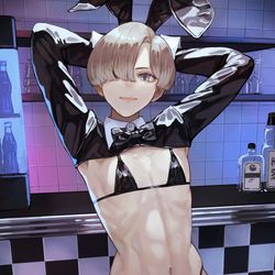 This is a pixiv picture whose title is 櫻木弥生 逆バニーⅢ.