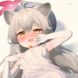 This is a pixiv picture whose title is 小满礼服.