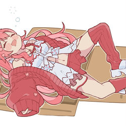 This is a pixiv picture whose title is 💤.