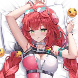 This is a pixiv picture whose title is 柚葉 2.