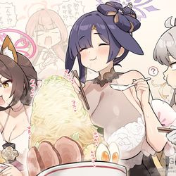 This is a pixiv picture whose title is 描き納め研究部.