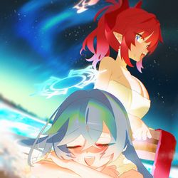 This is a pixiv picture whose title is 80日 ♨️.