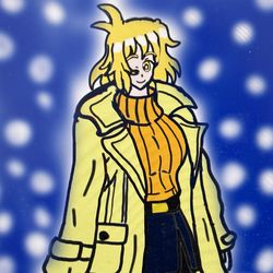 This is a pixiv picture whose title is 響💕☃️.