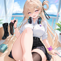 This is a pixiv picture whose title is 琳奈.