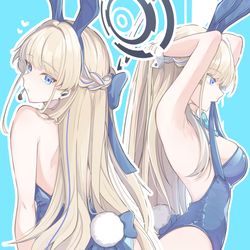 This is a pixiv picture whose title is バニートキ.