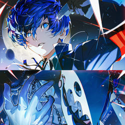 This is a pixiv picture whose title is 🌙⚰️.