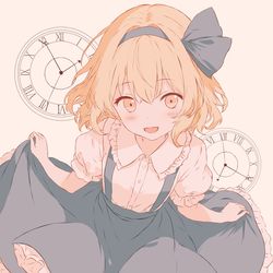 This is a pixiv picture whose title is 世界一可愛いアリスちゃん🌸.