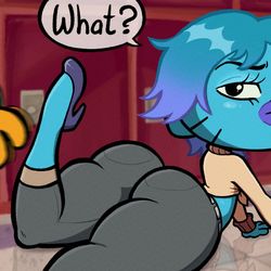 This is a pixiv picture whose title is Bad Gumball.