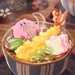 This is a pixiv picture whose title is 年越しそば.