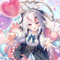 This is a pixiv picture whose title is 【仕事絵】.