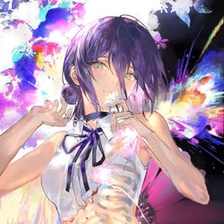 This is a pixiv picture whose title is 🧨.