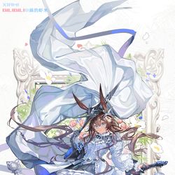 This is a pixiv picture whose title is 兔兔生日快乐.