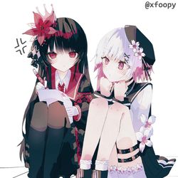 This is a pixiv picture whose title is 無題.